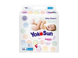 Подгузники Yokosun S 64 шт от 6 кг