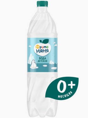 Агуша Детская вода питьевая, негазированная 1,5 л