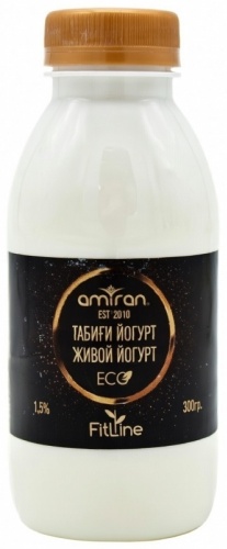 Йогурт Amiran FitLine Живой натуральный 1.5% 300 г