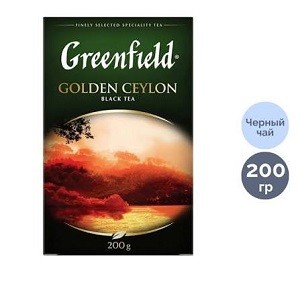 Чай Greenfield Цейлон 200 гр.