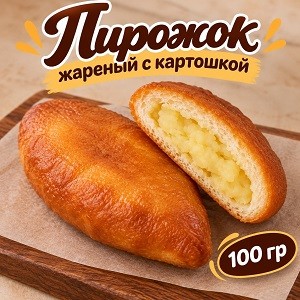 ИП Пирожок жареный с картошкой